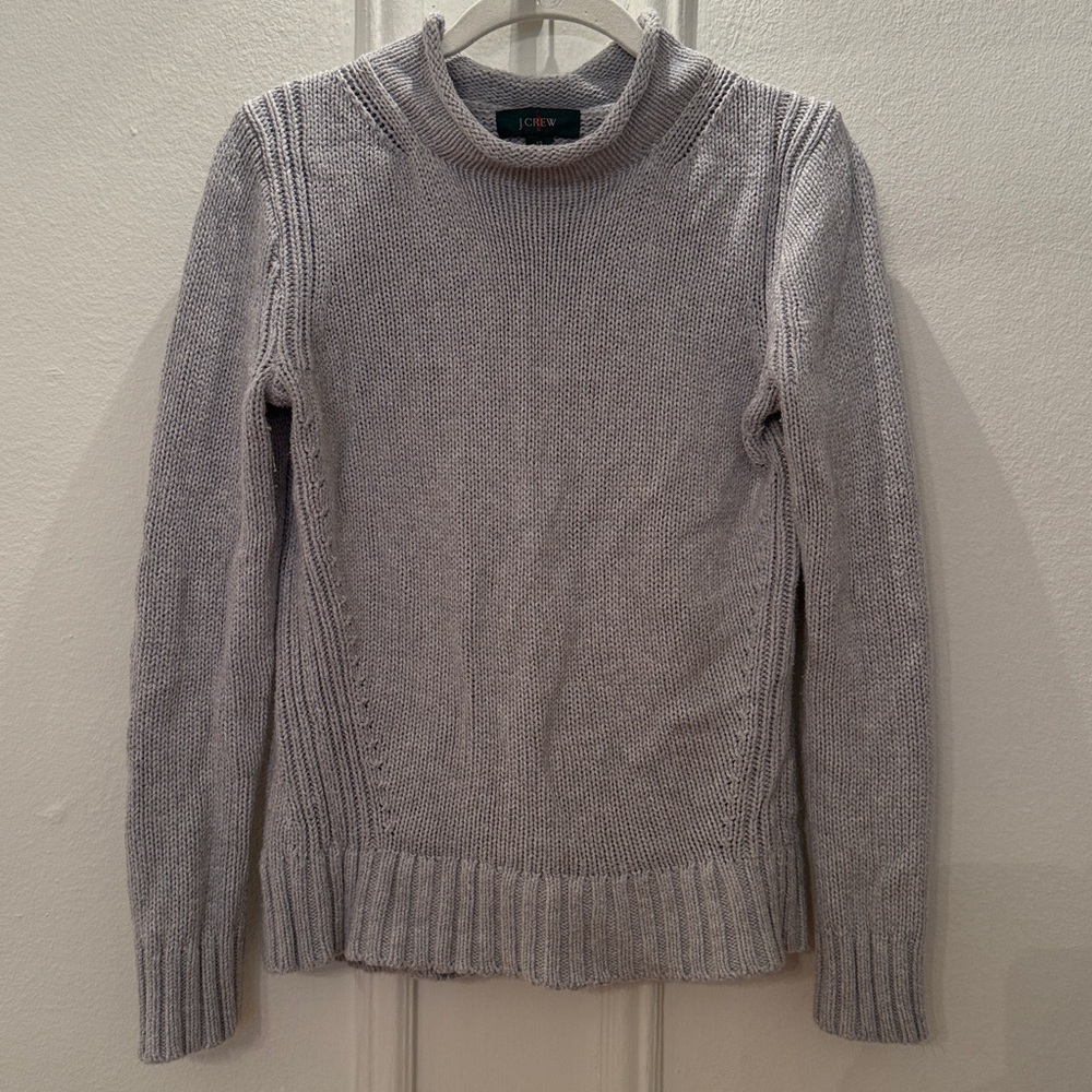 Heritage Roll Neck Cotton Sweater
